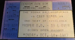 Blackburn Ticket